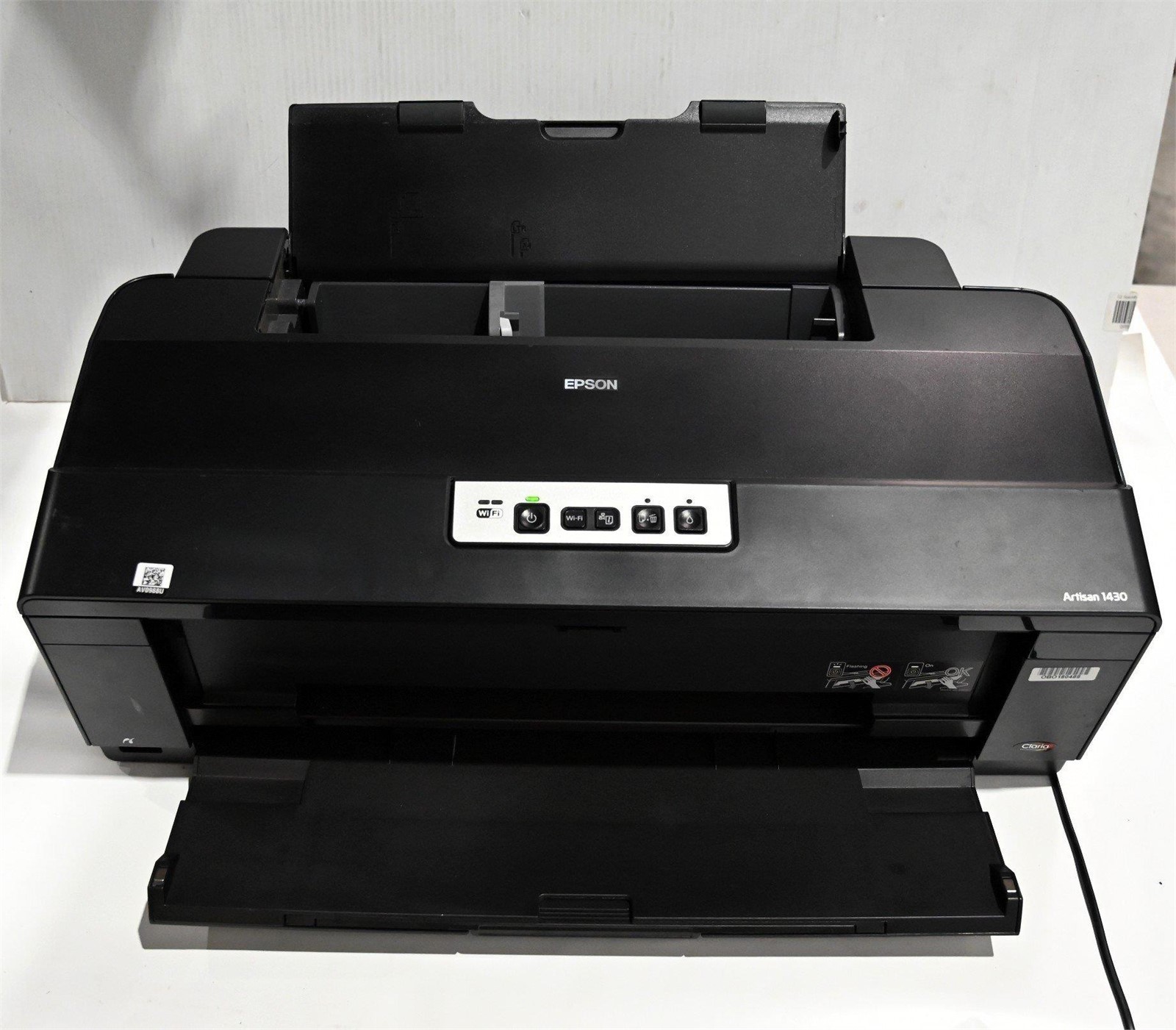 Epson Artisan 1430 Wide Format Photo Inkjet Printer B472B Wireless 13x19 Tested