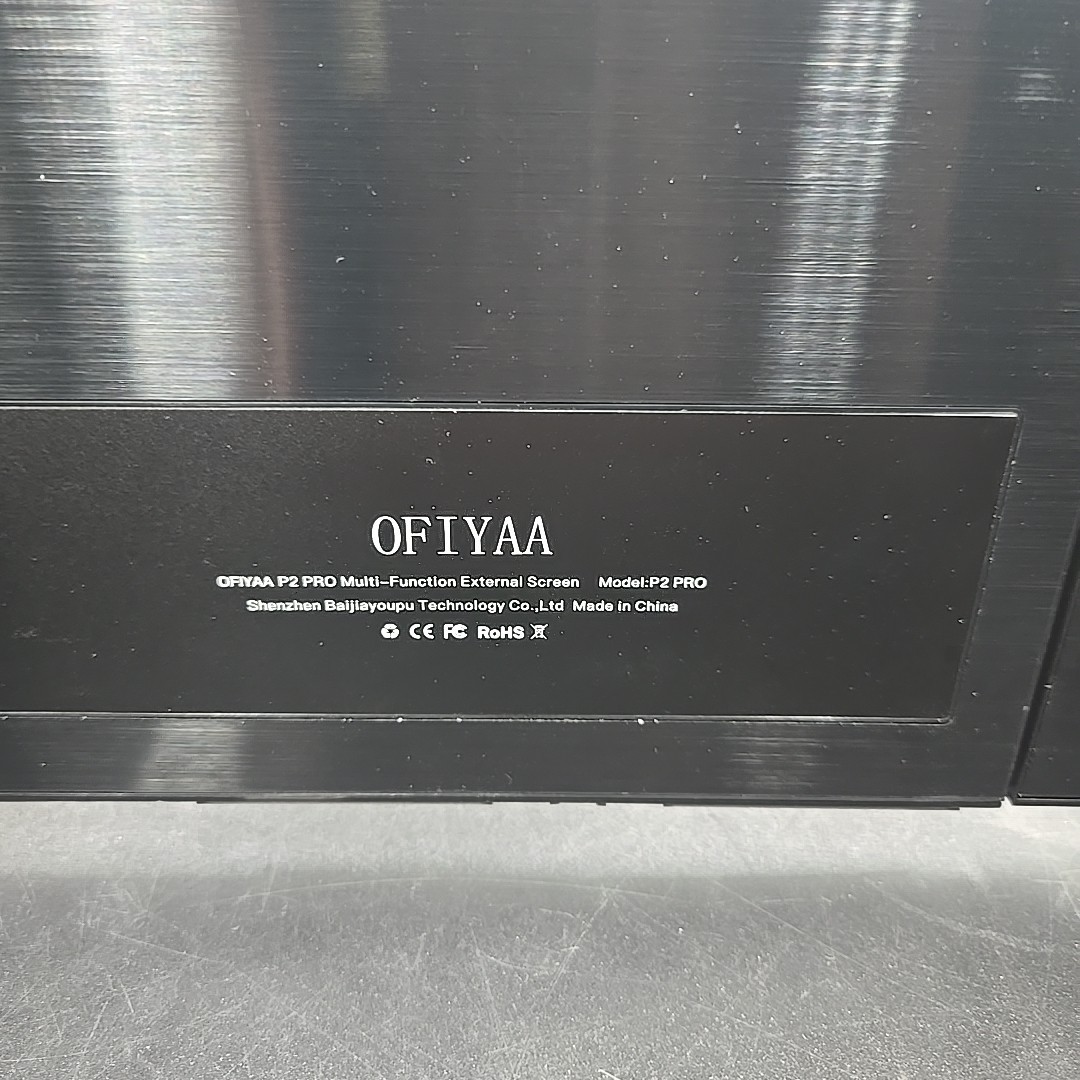 OFIYAA P2 Pro Dual Laptop Monitor Expansion Screen - 13.3" Full HD Portable USED