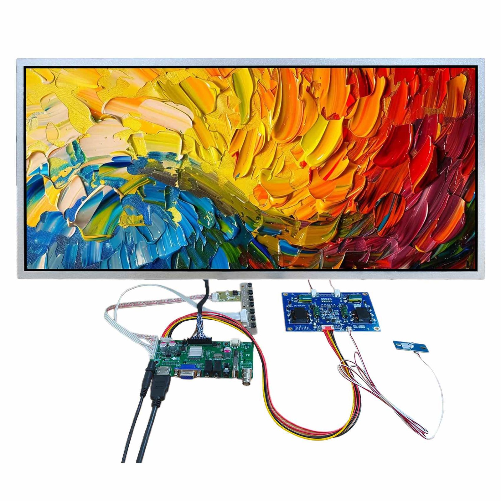 21.5inch 1920x1080 2000nit Out Door LCD Screen With LCD Controller Board