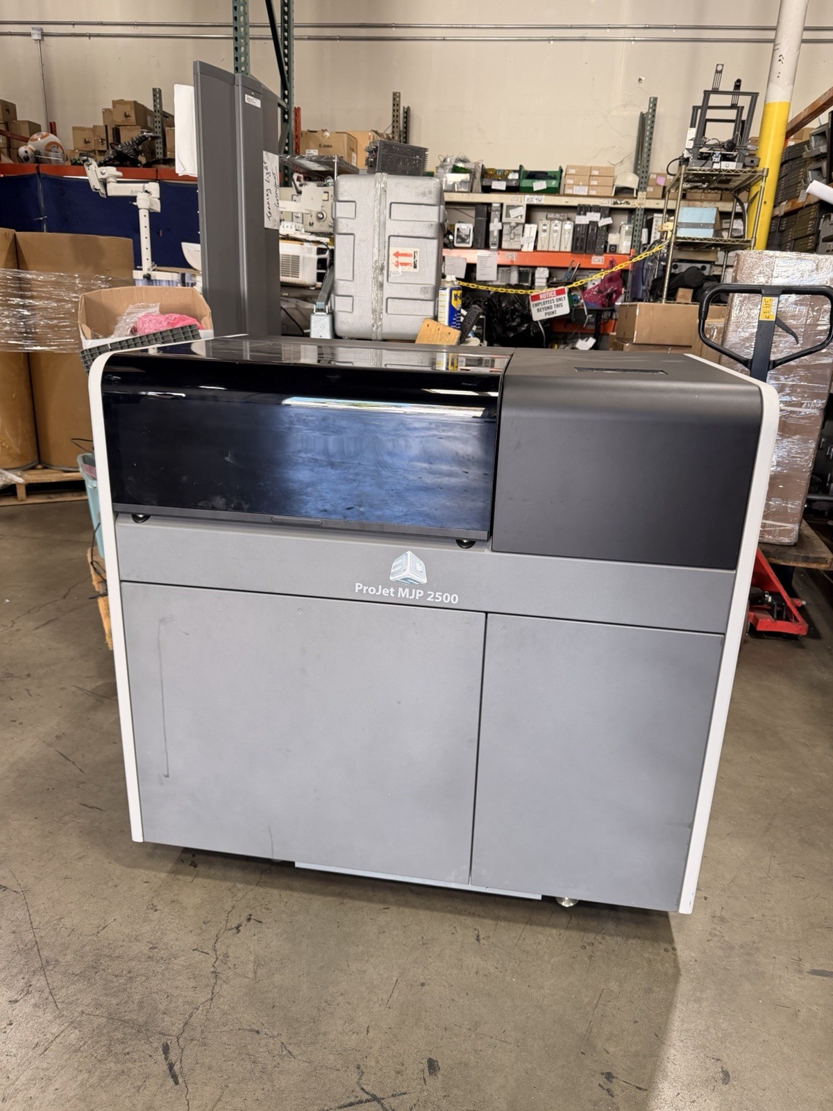 3D Systems ProJet MJP 2500 3D Printer, Printer State error For Parts