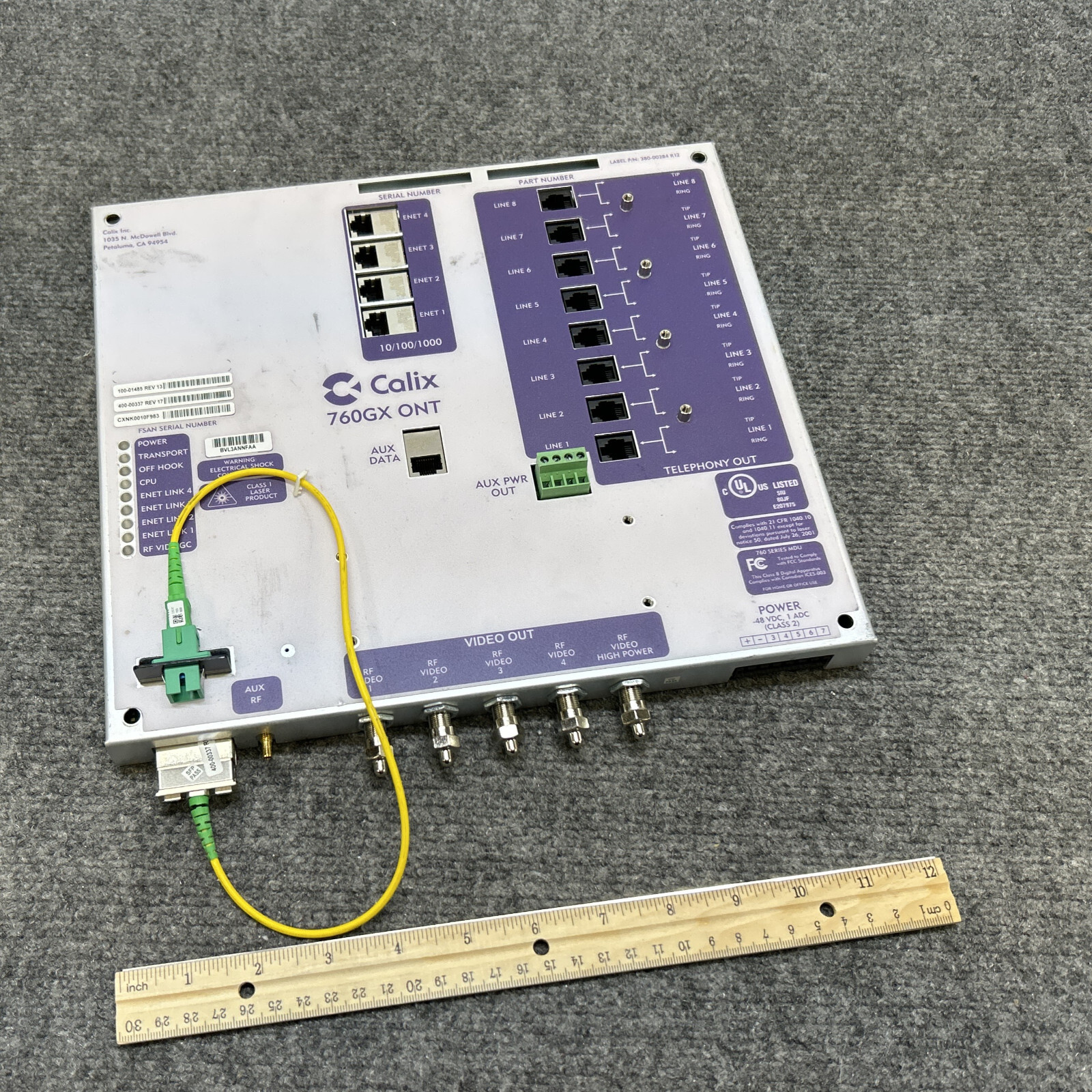 Calix 760GX Optical Network Terminal Module