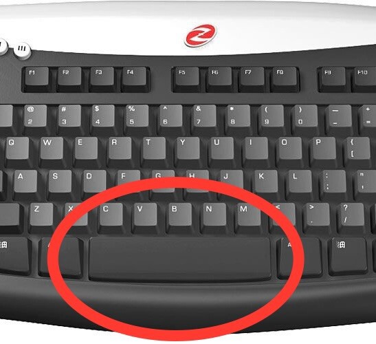 SPACE BAR (REPLACEMENT MAIN KEY) for ZBoard MERC STEELSERIES KeyBoard