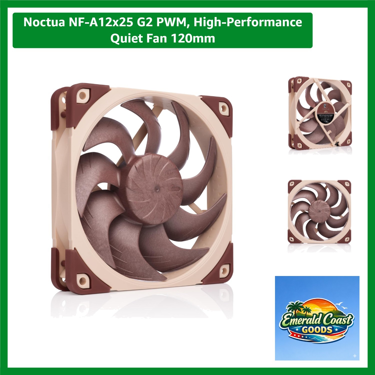 High-Performance Quiet Fan 120mm