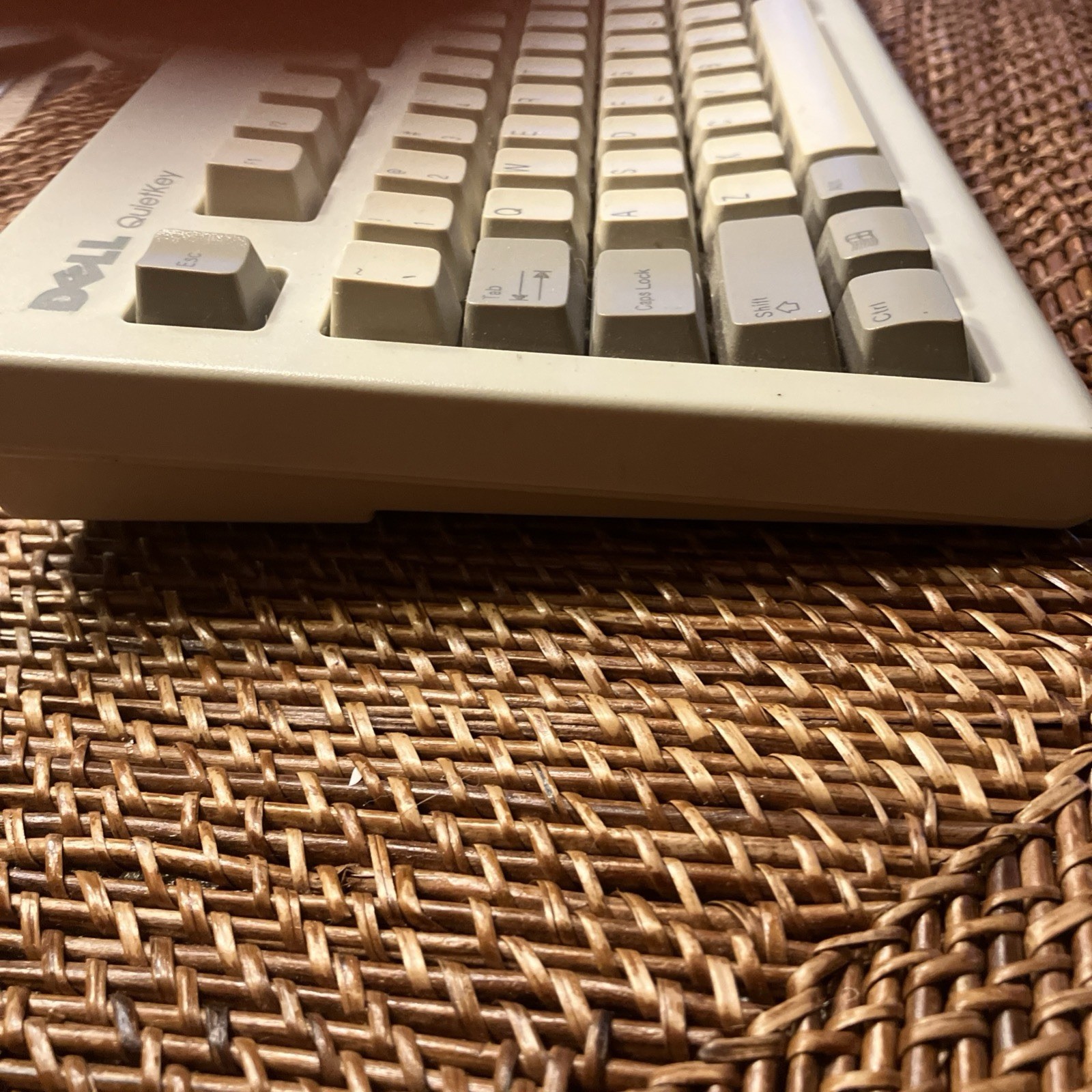 Vintage Dell QuietKey SK-8000 PS/2 Mechanical Keyboard