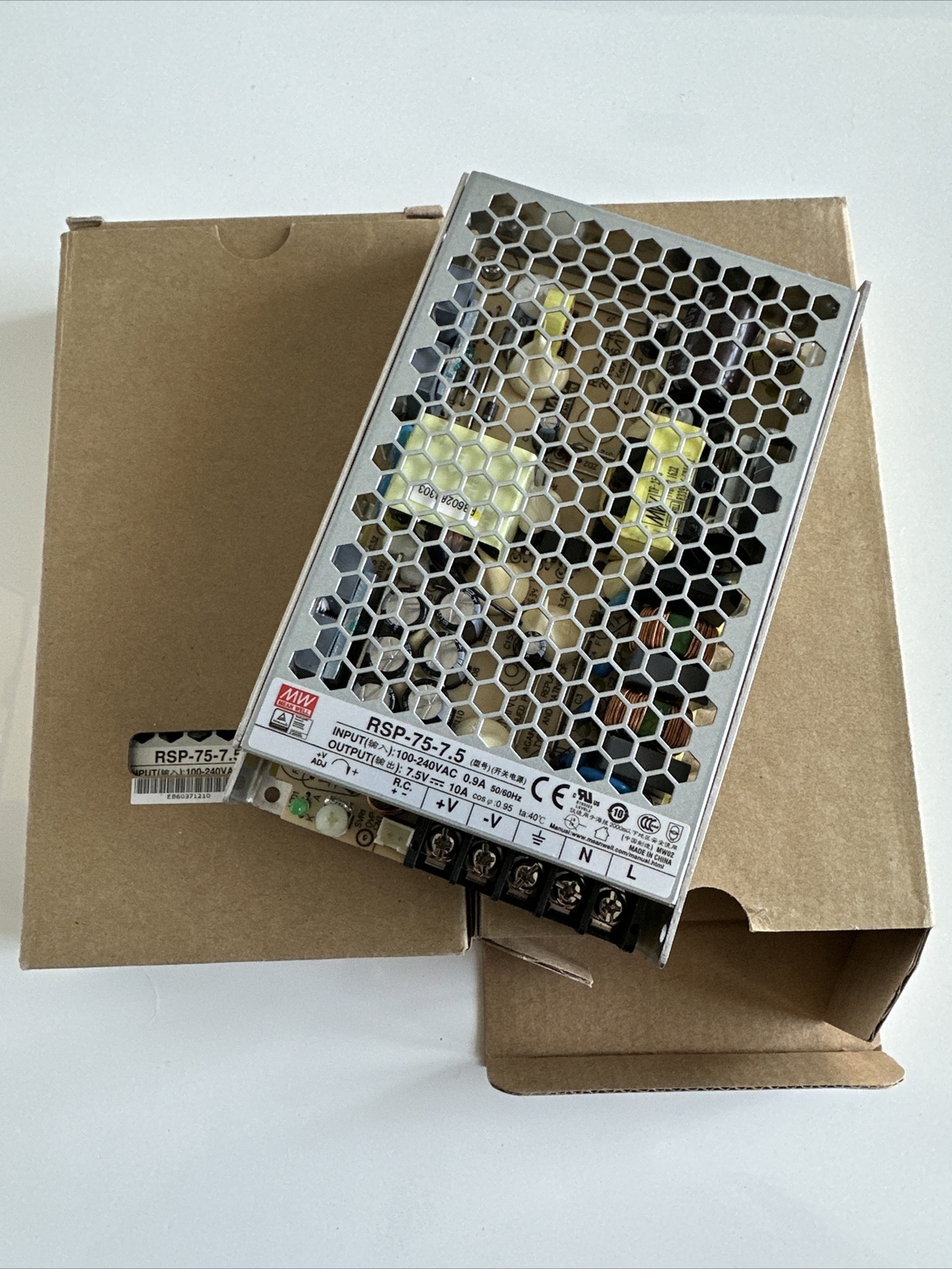 MEAN WELL RSP757.5 Power Supply 7.5 VDC