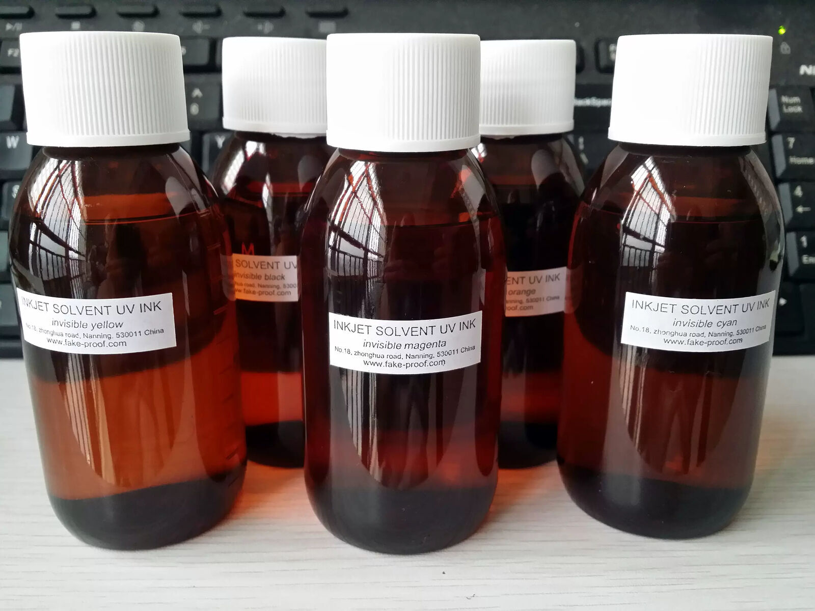 6color/set Goosam Invisible Security UV Ink for Eps L100 L200 L800 L801 Printer