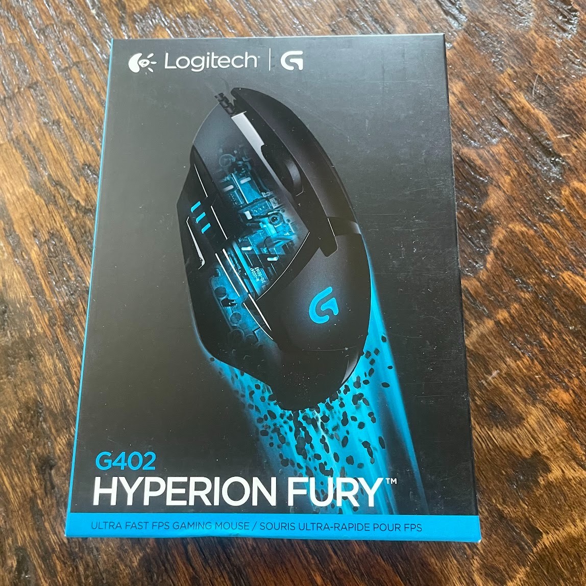 New/Sealed. Logitech G402 Hyperion Fury Optical Gaming Mouse - (910-004069)