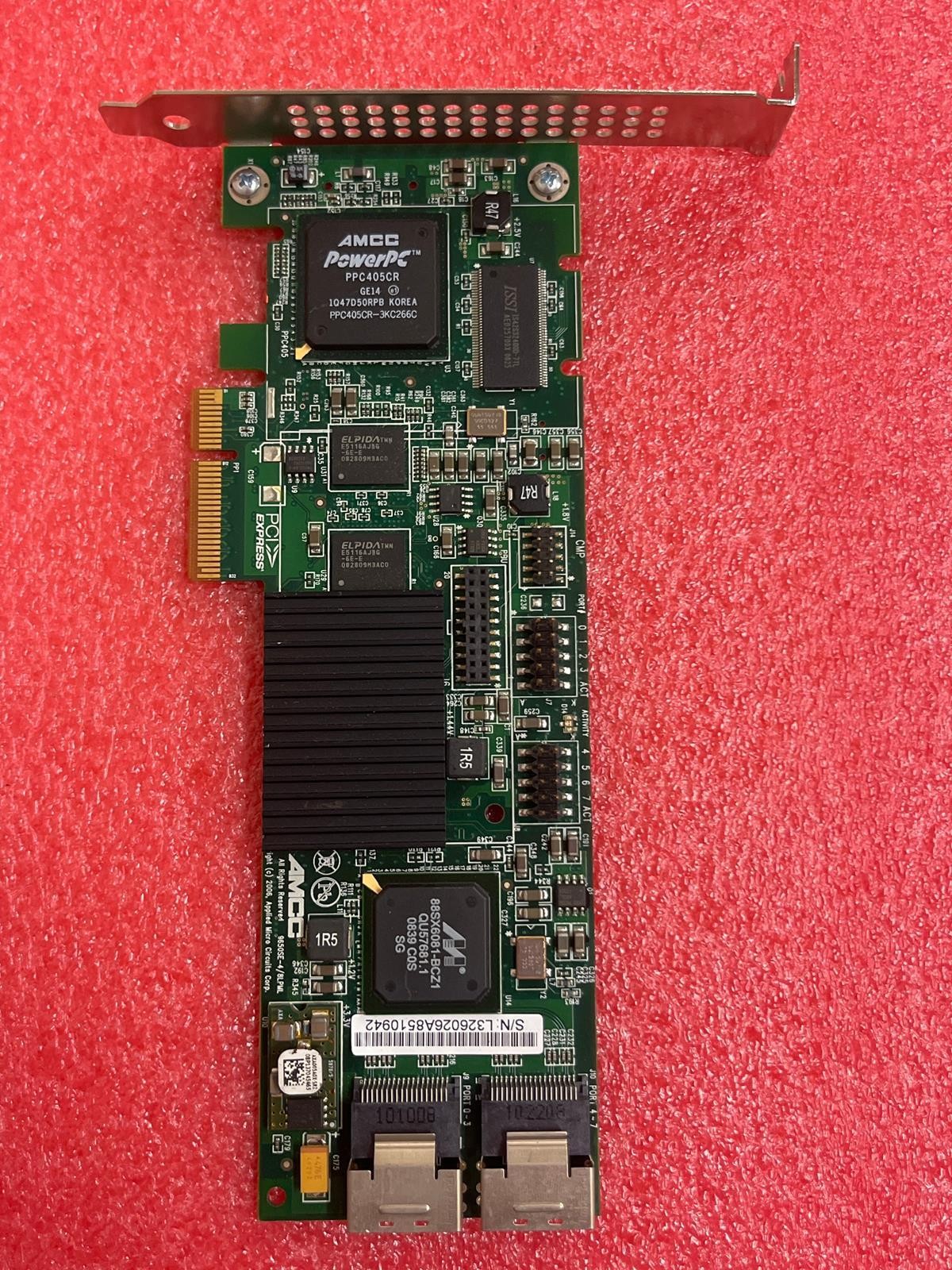 AMCC 9650SE-4/8LPML RAID CONTROLLER CARD