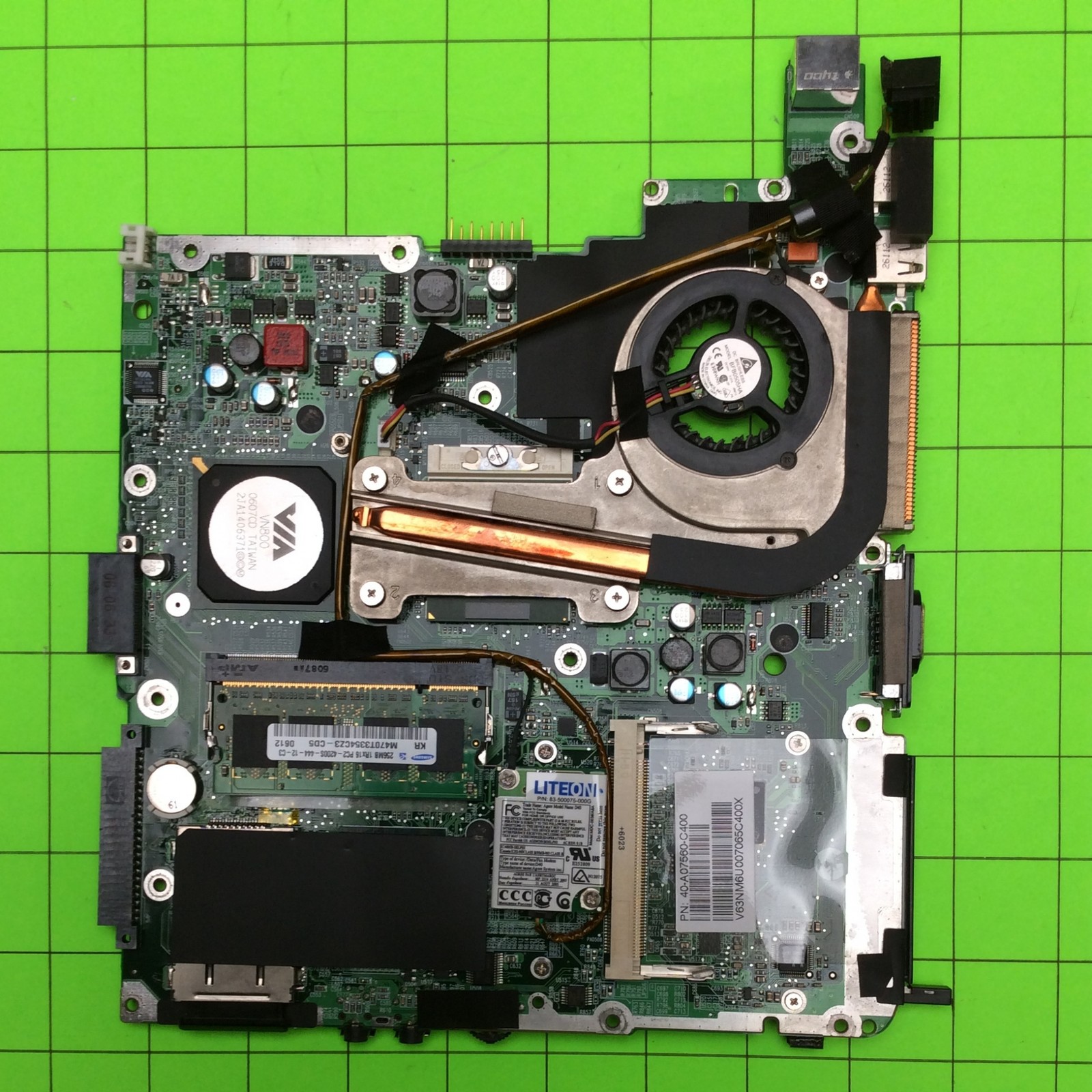 Gateway W323-UI1 Laptop Computer Main Board Motherboard (with Cpu,ram,more)