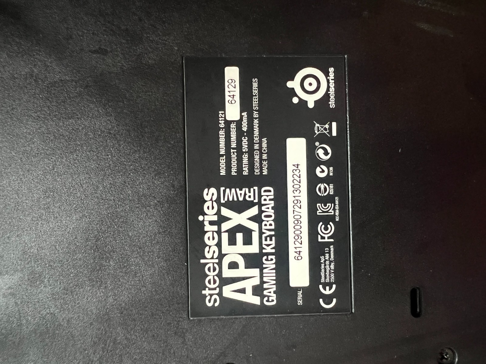 steelseries apex