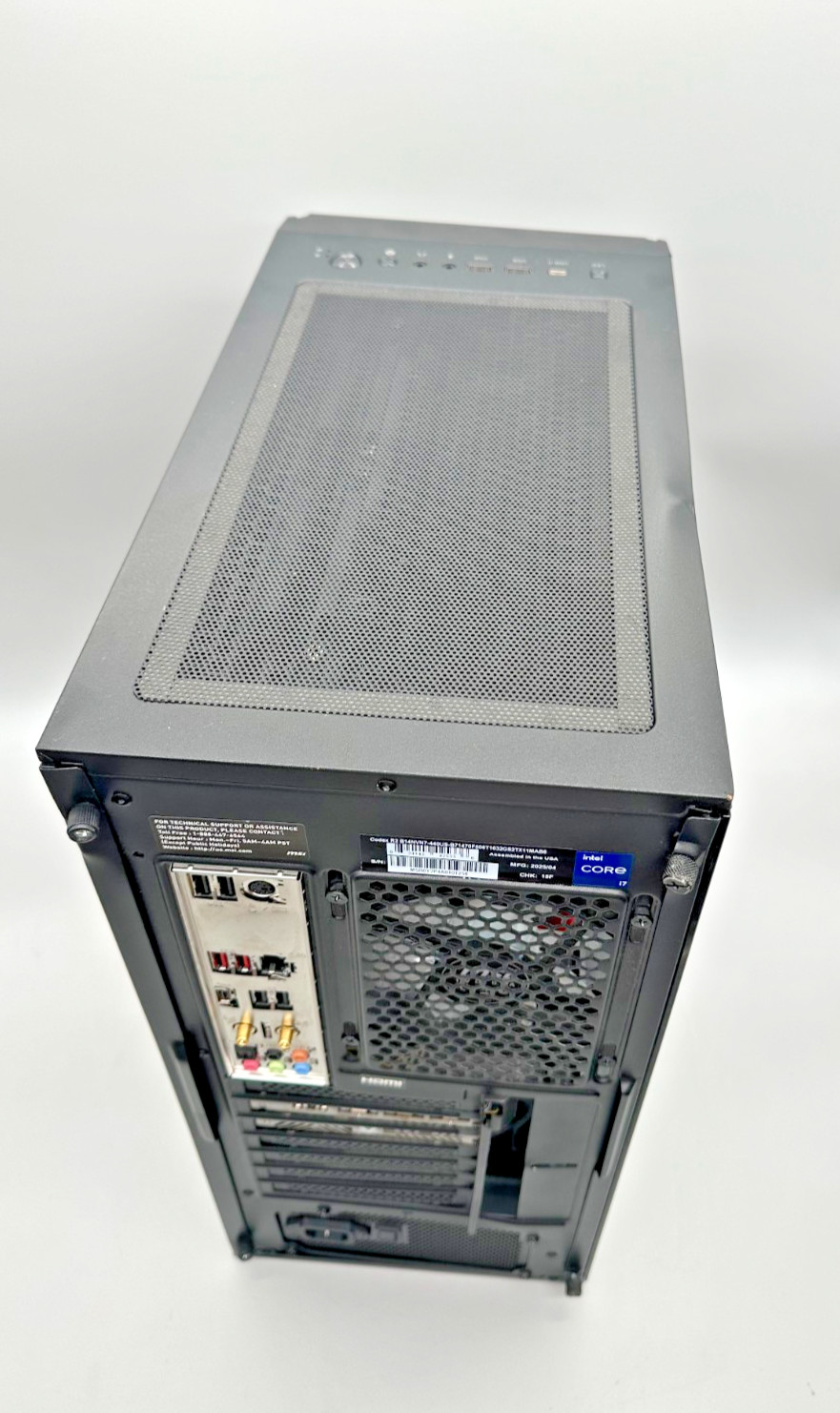 Gaming Desktop MSI MS-7D98 I7-14700F 2.10GHZ  1TB SSD 16GB DDR5 BLACK/C
