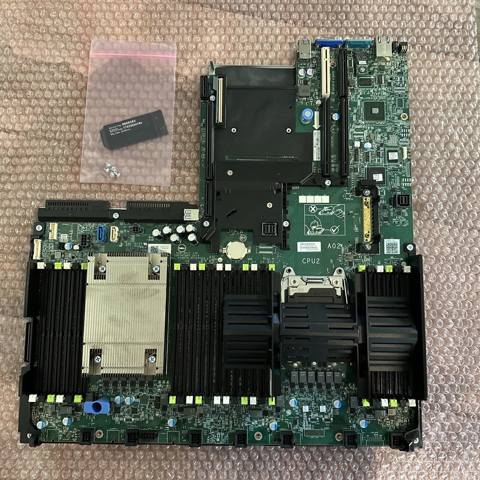 IBM 4380-Q1G QRADAR Collector Replacement Motherboard Dell PN: 86D43 Rack Intel