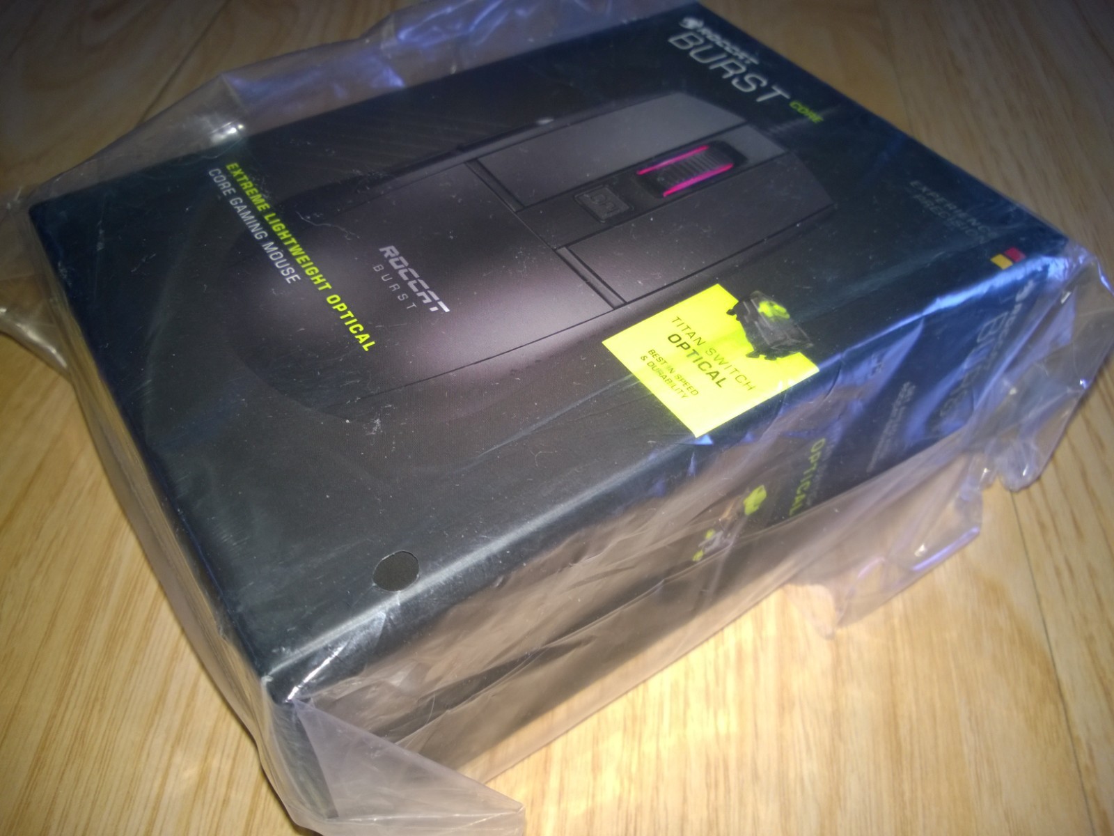 Roccat Burst Core ROC-11-750 Gaming Mouse Black Wired Unused