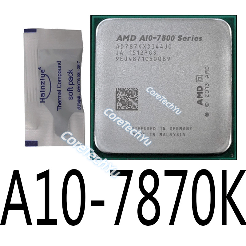 AMD A10-7870K 3.9GHz Socket FM2+ 4-Core 4M Cache 95W APU CPU Processor-