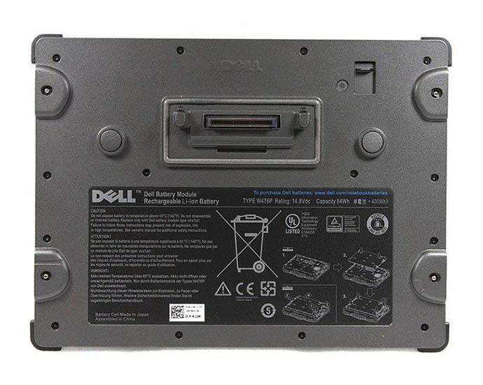 Genuine Dell Rugged Battery Slice for Dell E6400 E6420 XFR W476P As-Is For Parts