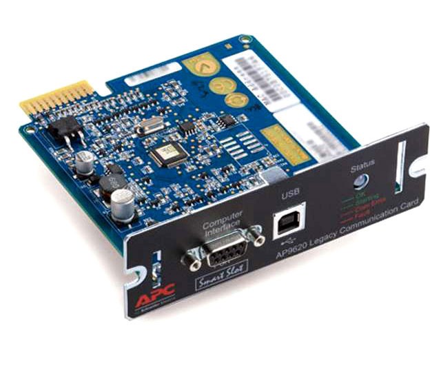 APC SmartSlot AP9620 Legacy Communications Card - 1 x DB-9 SAPC SmartSlot AP9620