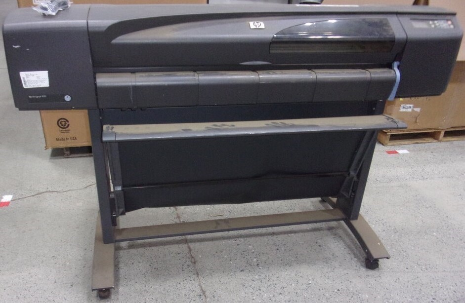 HP C7780B DesignJet 800 Wide Format Printer Plotter Parallel USB