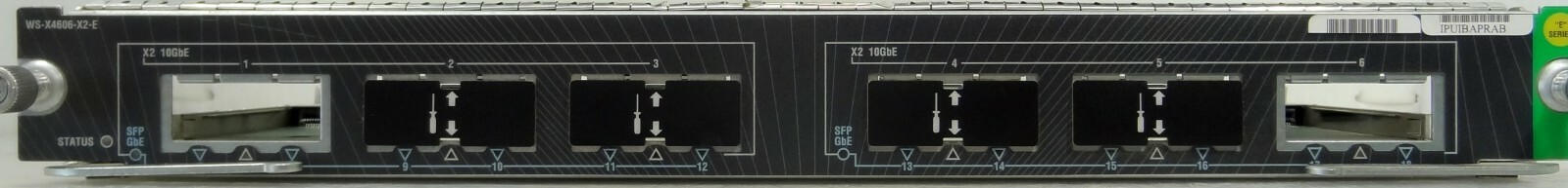 Cisco WS-X4606-X2-E Catalyst 4500 E-Series Line Card, 6 x 10GE X2 Ports