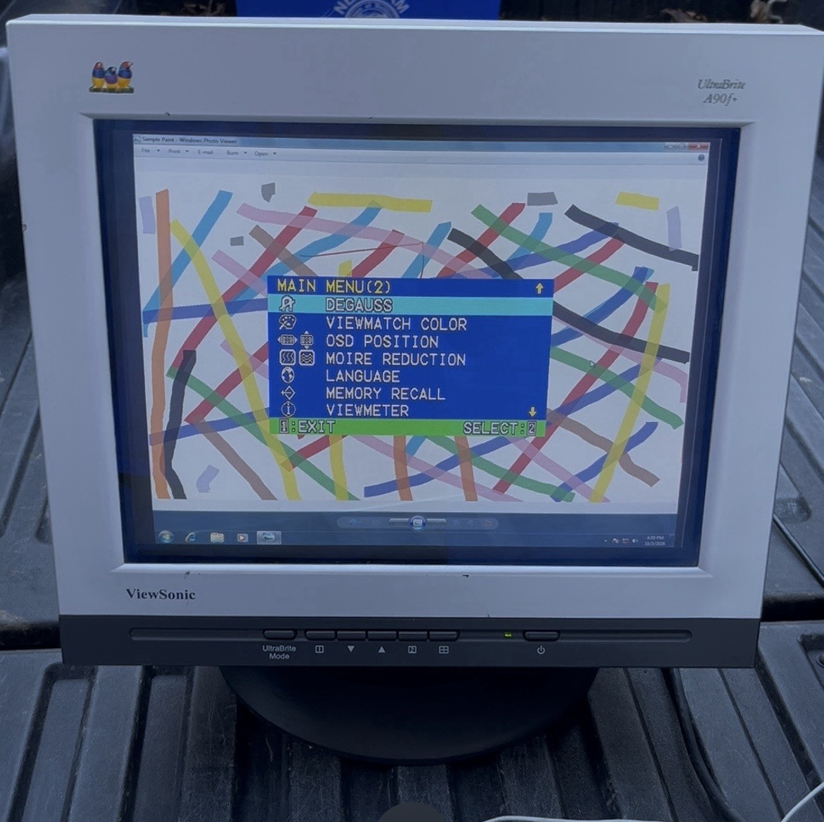 UltraBrite A90f+ CRT Monitor