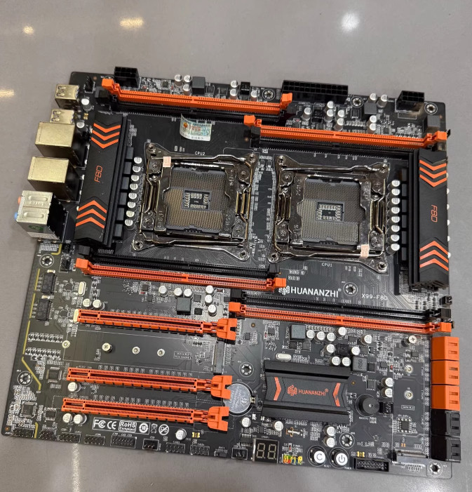 X99 F8D PLUS Dual CPU Motherboard E-ATX - Supports Intel E5-2699 v4