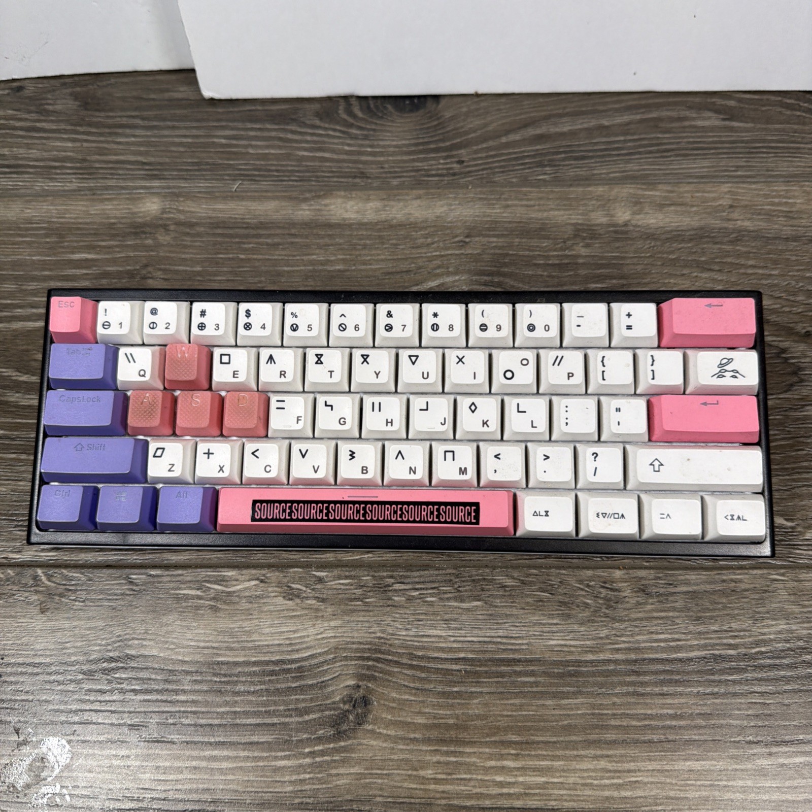 BOYI 61 Pro Mini Wireless Mechanical Keyboard 60% RED/LINEAR Switches