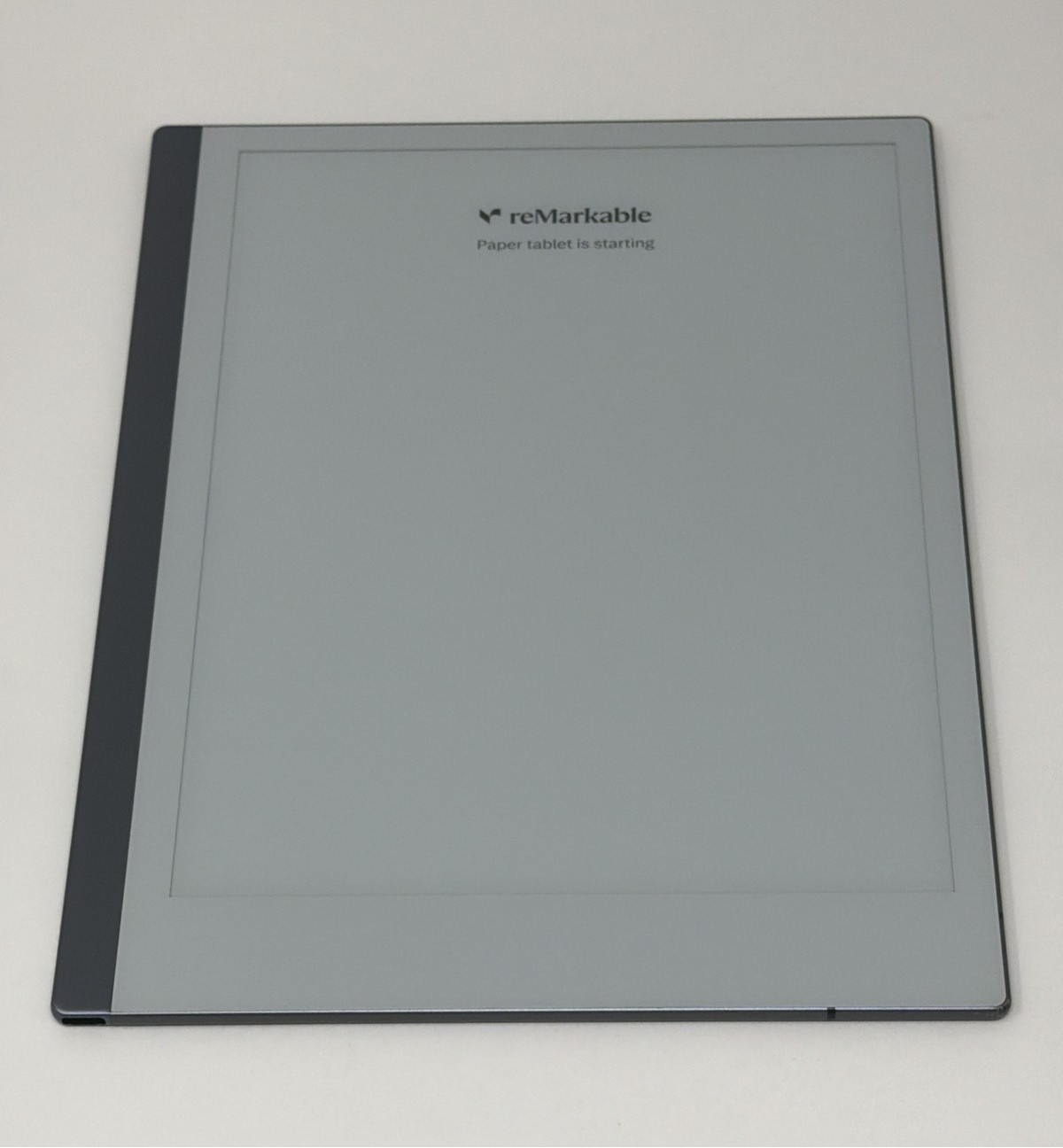 reMarkable 2 Paper Tablet RM110 Gray with Gray Polymer Weave Folio Good