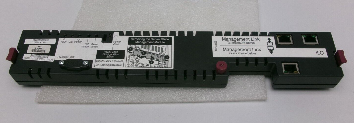 Server Blade Data Management Board PN 356871-002 HP 000565 YZ56MK1329 #THP3A