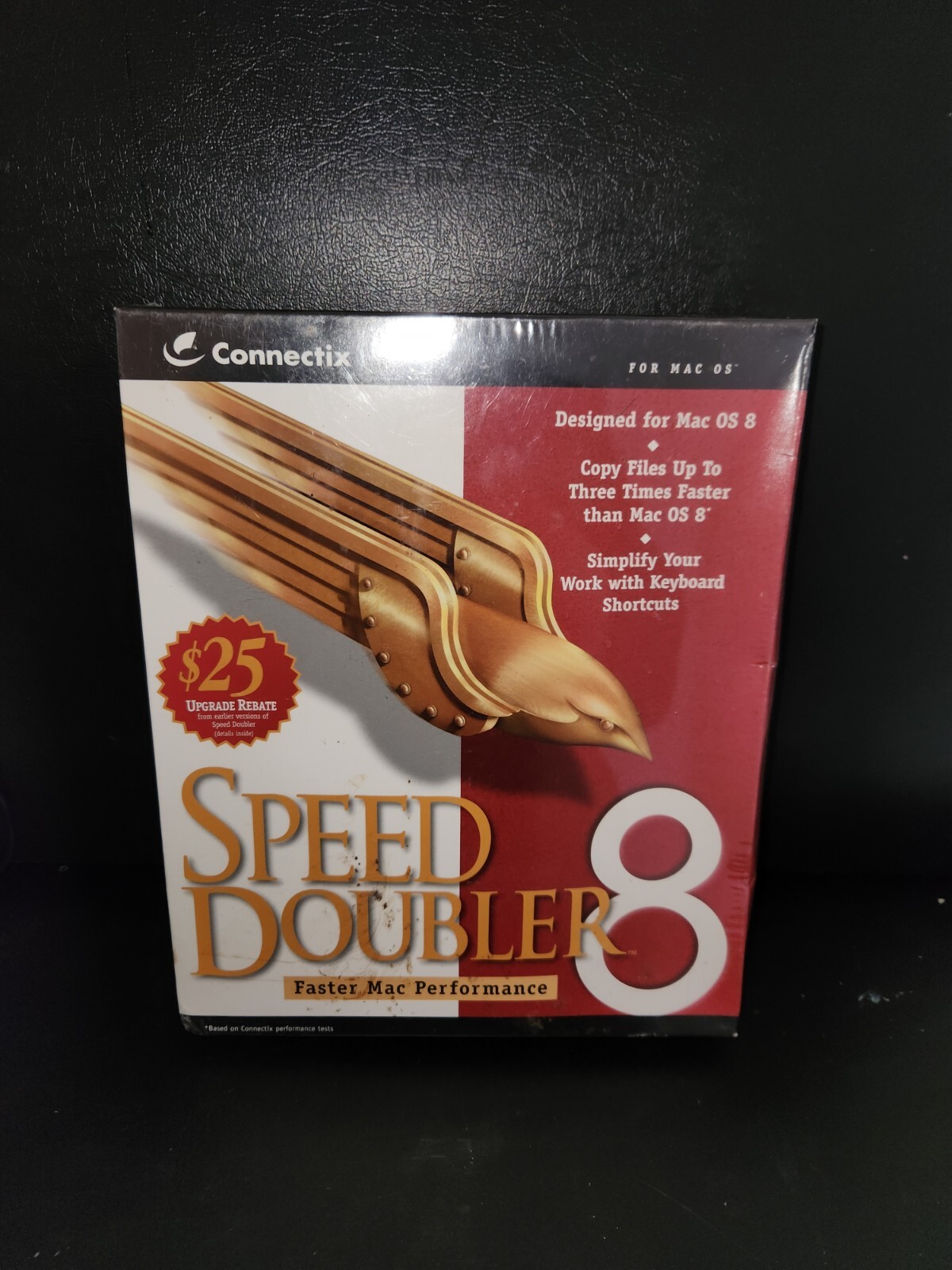 Connectix Speed Doubler 8 For Apple Macintosh 1997: Vintage Software (NEW) Seal