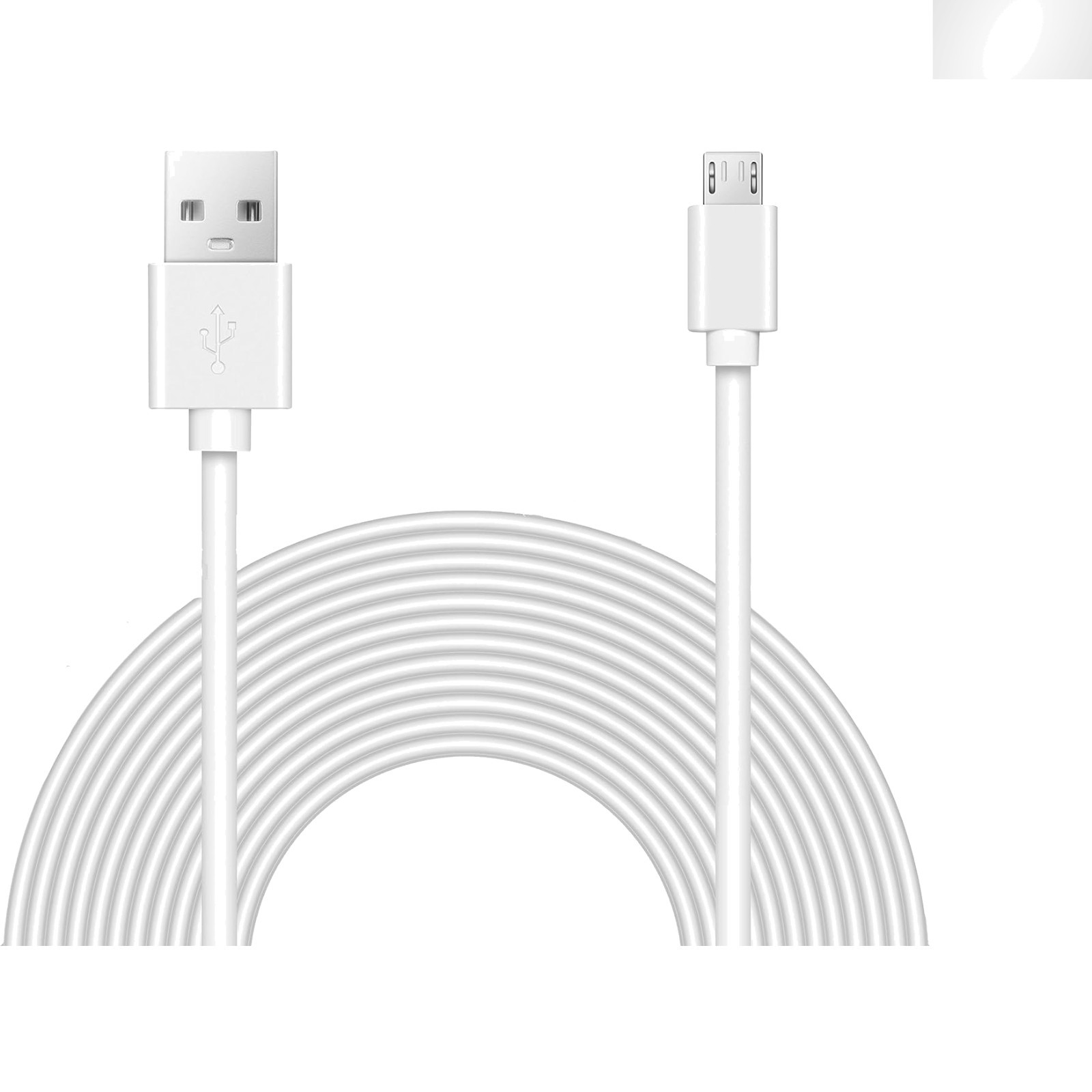 15ft USB Power Extension Cable - Weatherproof for Indoor/Outdoor Devices