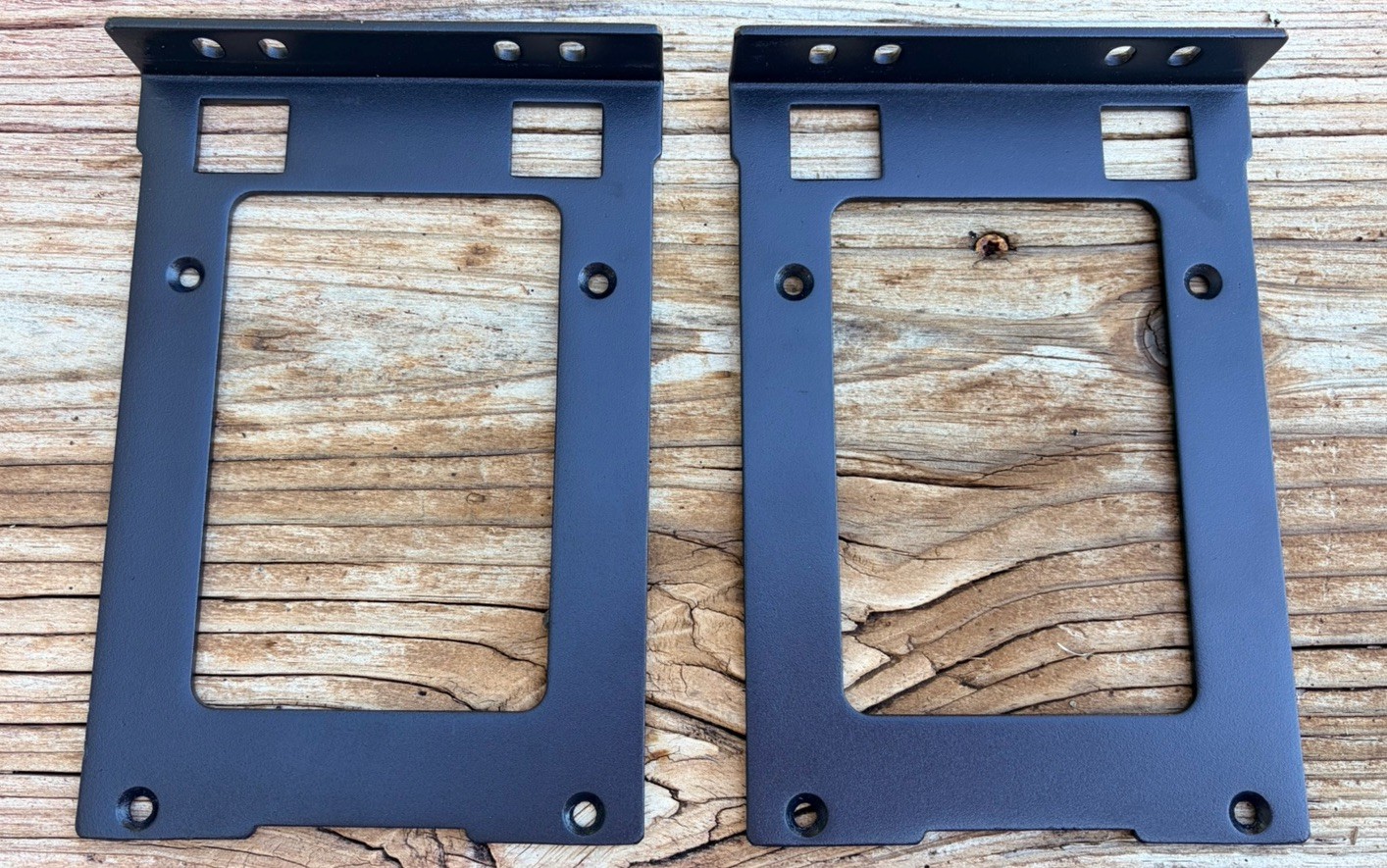 Set Of (2) APC 3U Rack Mount Brackets Only-No Hardware- Two New Brackets Only