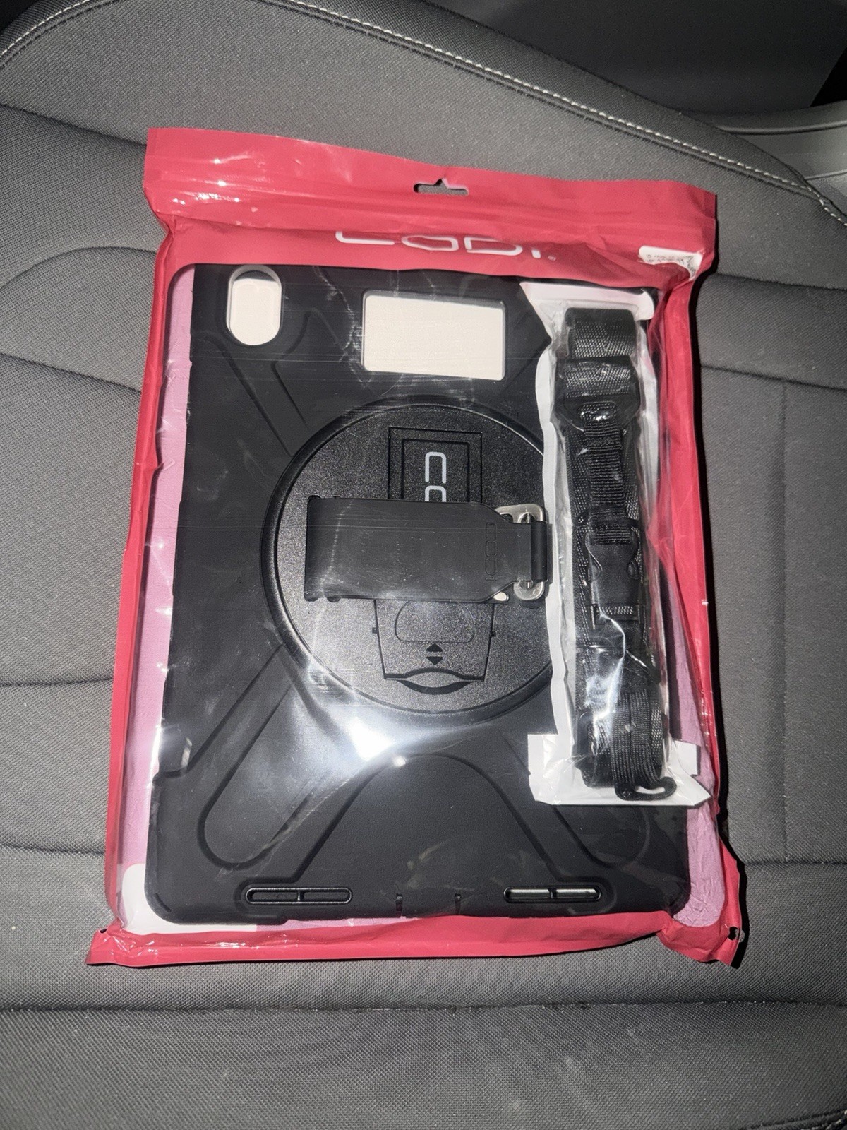 CODi Rugged Tablet Case for iPad 10.9” 10th Gen & 11” 11th Gen (A16), Black