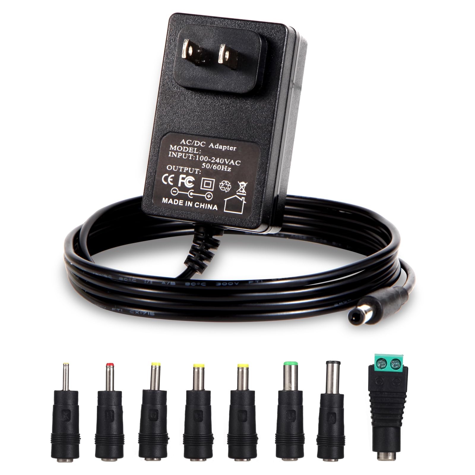 9v Power Supply 1a Ac Adapter Dc 9volt Power Adapter Charger 9v Power Cord With