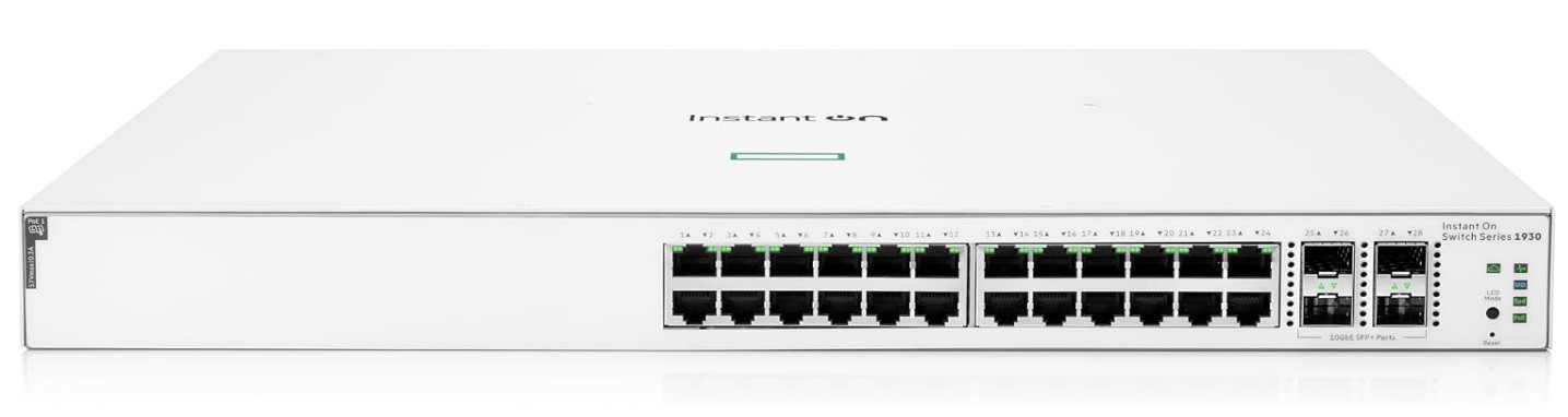 HPE Networking Instant On Switch Series 1930 24-Port Gb Smart-managed Layer 2+