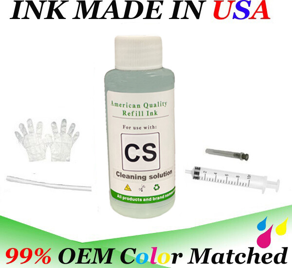 VC Clean Print Head Nozzle Unclog Cleaning Solution for Inkjet Printer 100ml