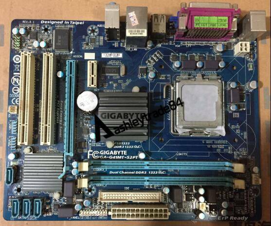 1PCS GIGABYTE GA-G41MT-S2PT Desktop Motherboard G41 Socket LGA 775 DDR3 8G  USED