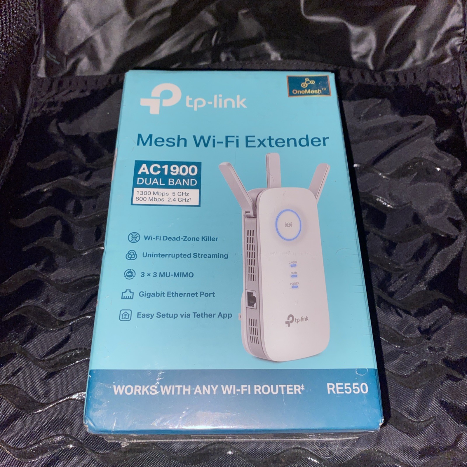 TP-Link AC1900 Dual Band Wi-Fi Range Extender w/ Gigabit Ethernet Port (RE550)