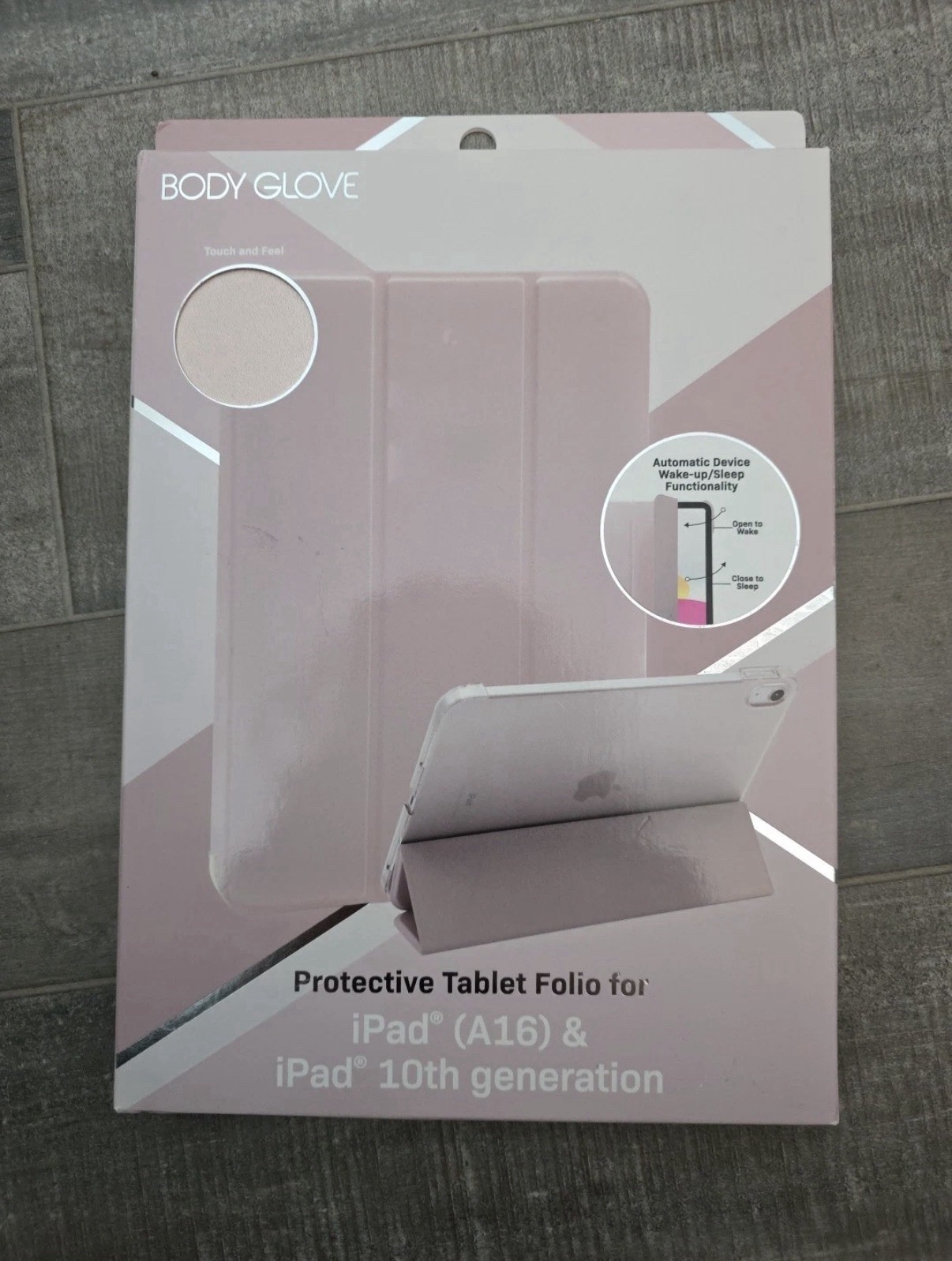 Body Glove Pink Portective Tablet Folio For iPad (A16) & iPad 10th Generation