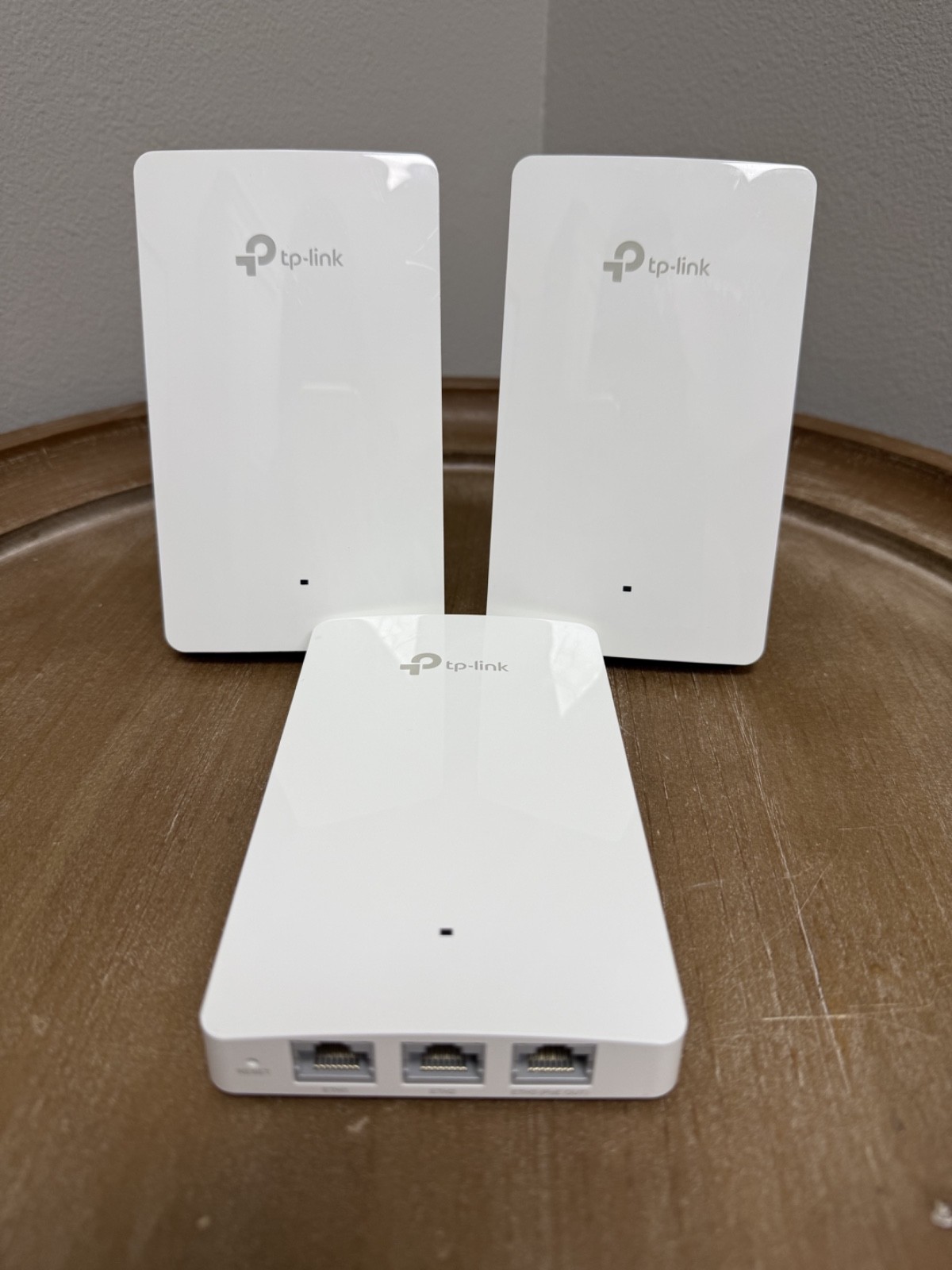 3 tp-link Omada EAP235-Wall AC1200 Wireless Access Points - W/ MOUNTING BRACKETS