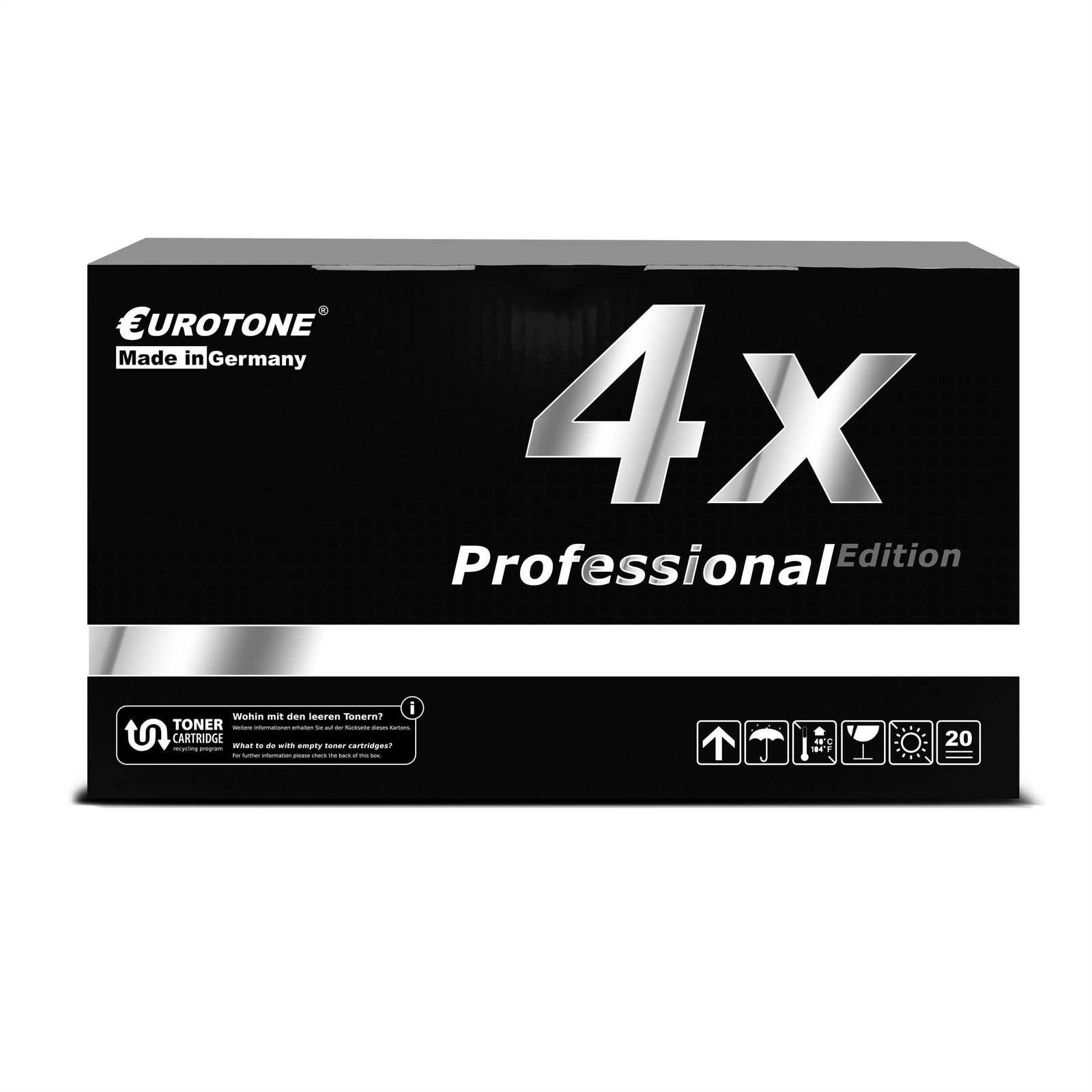 4X PRO Eurotone Toner For BLACK 1T02RM0UT0/CK8513K Triumph-Adler 4006 Ci