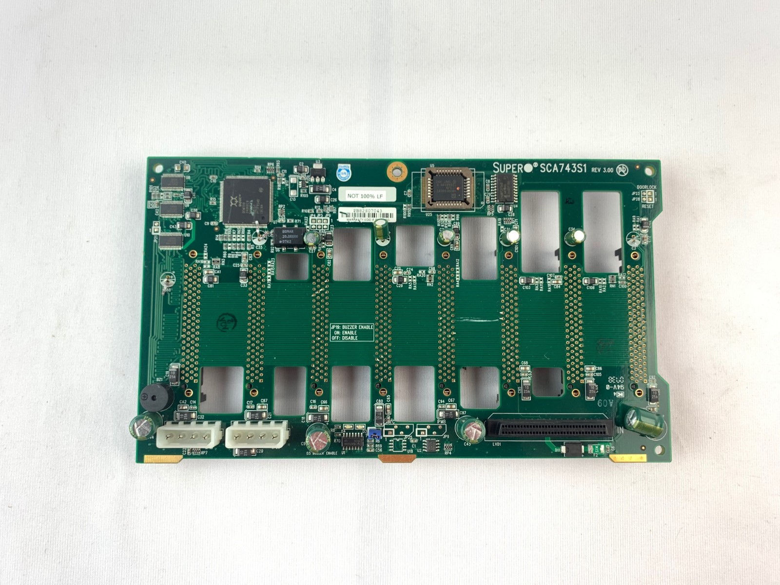 Supermicro SCA743S1 Backplane