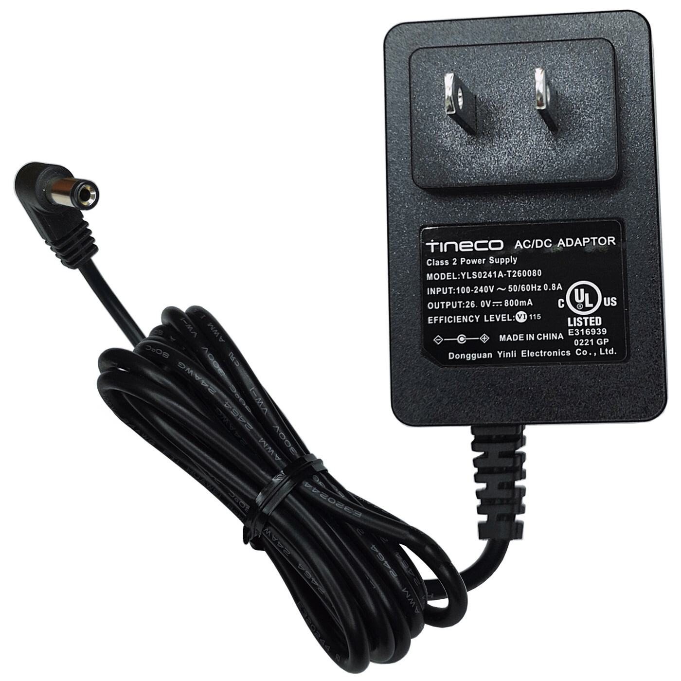 Oem Genuine Tineco AC Adapter For C2 Series VA104500US VA104400US Vacuum Charger