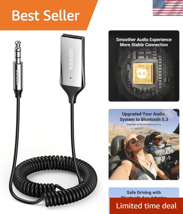 Plug and Play Bluetooth Receiver: Enhance Your Car's Audio Experience Easily