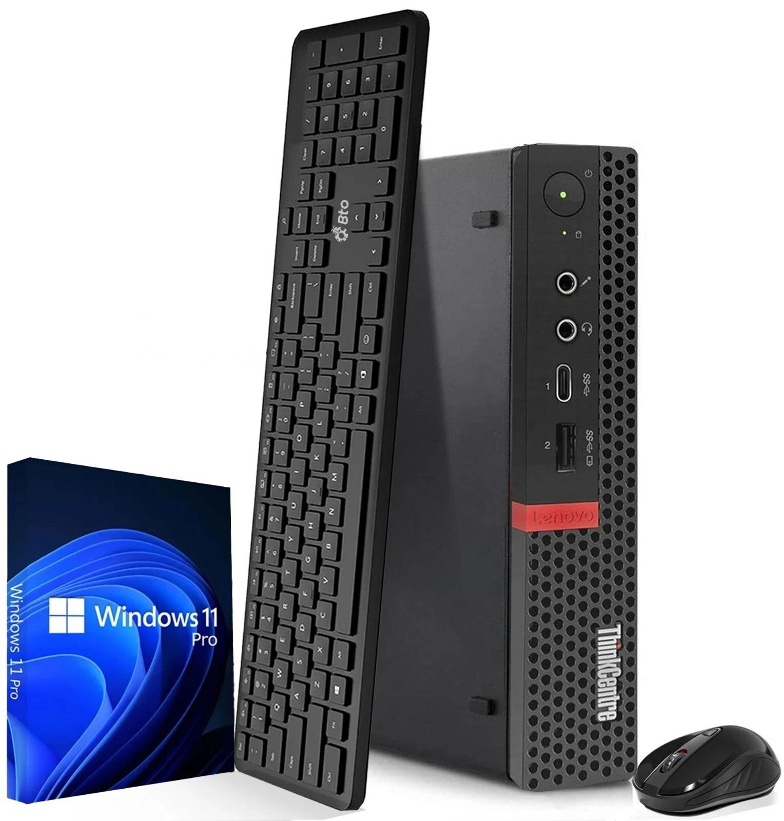 Lenovo M920x Mini PC intel i5-8th 32GB RAM 1TB SSD Wi-Fi K&M Windows 11 Pro