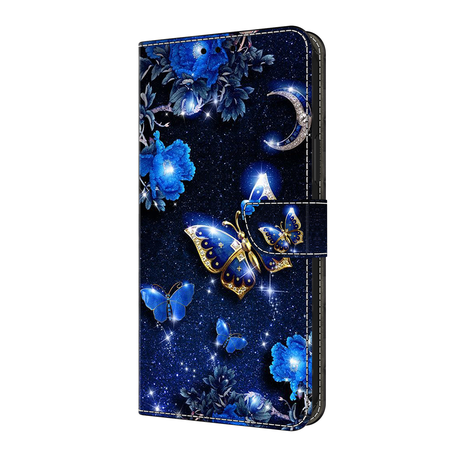 Wolf Owl Cat Flower Wallet Cover Case for Huawei P30 P20 P Smart Nova 5T Honor