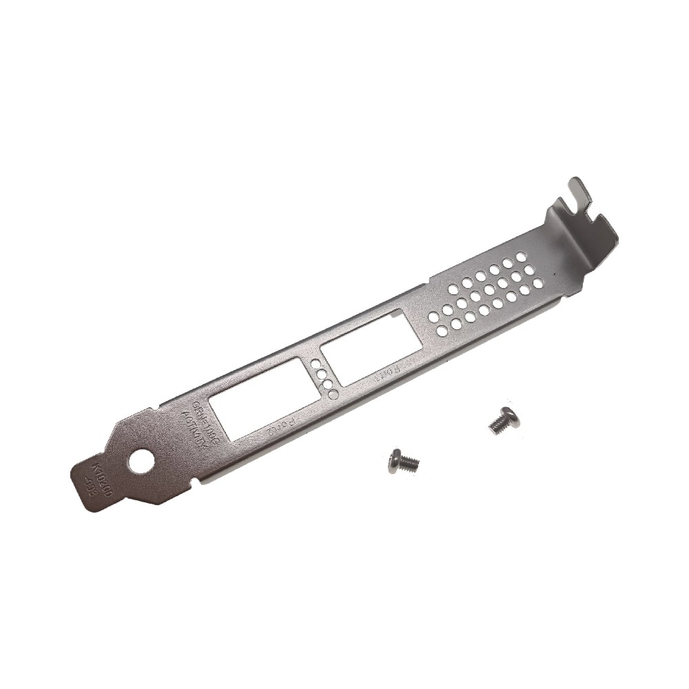 1pc Long Full Height Bracket with Screws for Intel E810-CQDA2