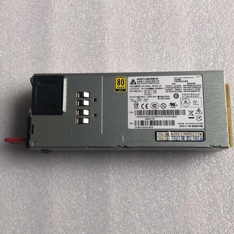 Used For Lenovo RD630 640 530 800W Server Power Supply DPS-800RB A/C 03X4368