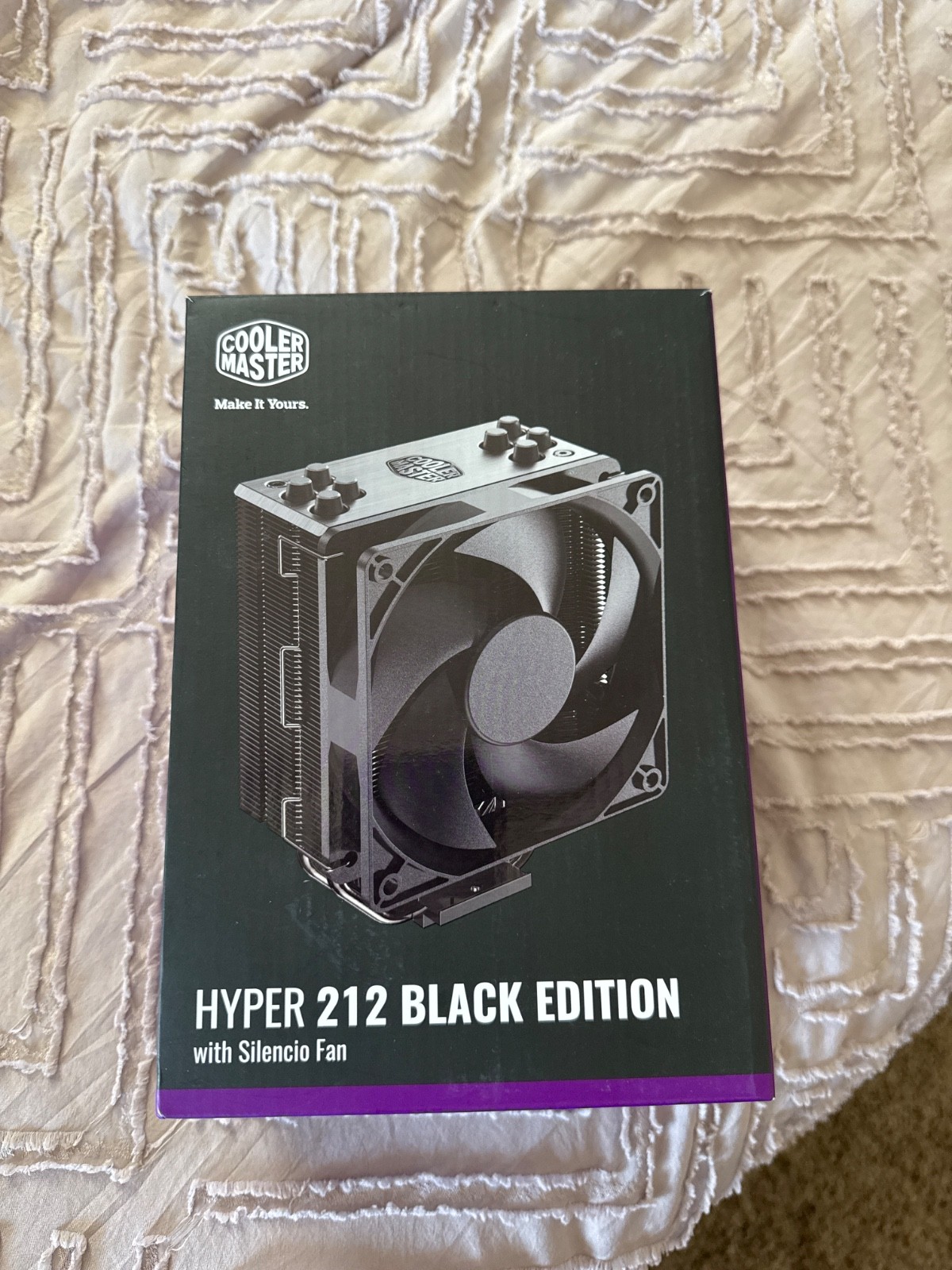 Cooler Master Hyper 212 Black Edition 120mm CPU Air Cooling Fan