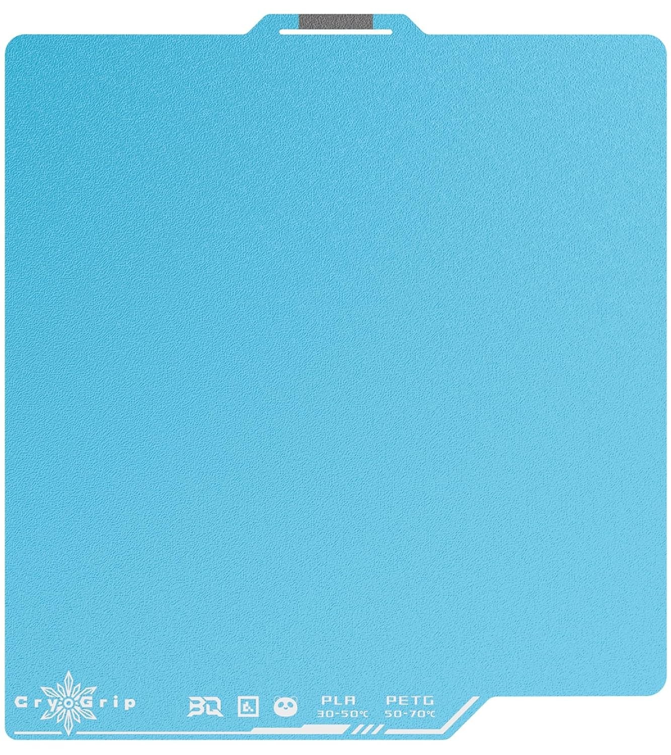 BIQU Cryogrip Pro Frostbite Panda Build Plate 257x257MM for Bambu-Lab P1P, P1...