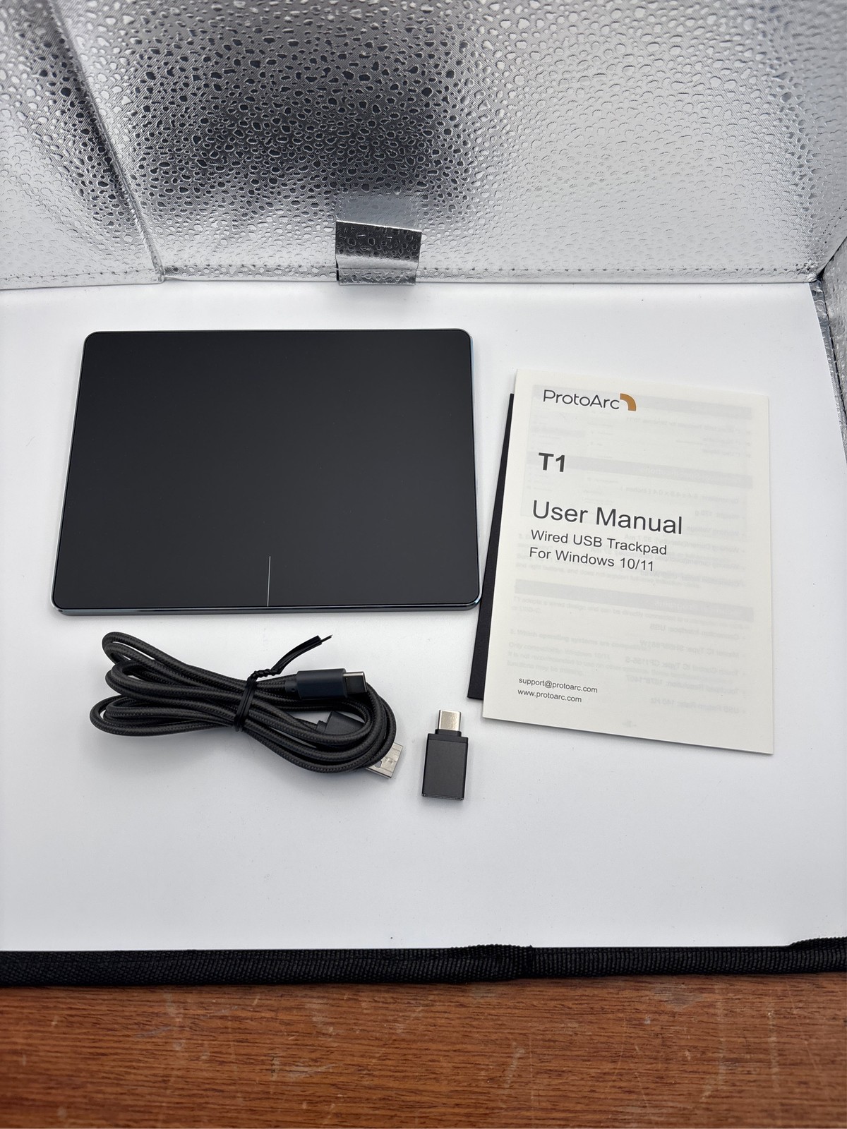 ProtoArc T1 Wired USB Trackpad