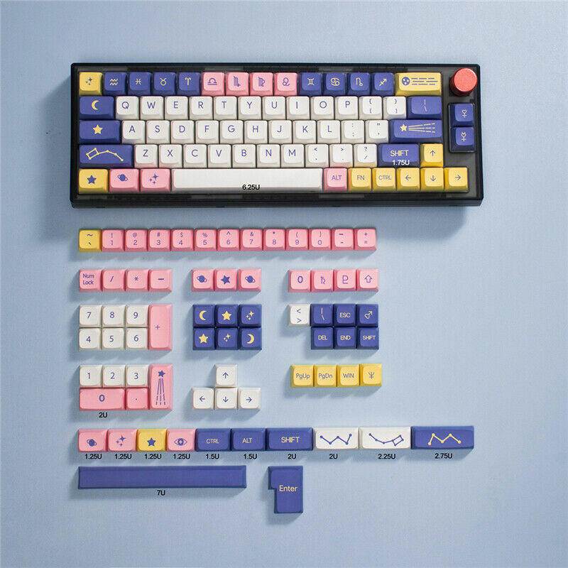 Astrology Theme Keycap PBT 138Pcs/Set  XDA Profile GMK Copy Version